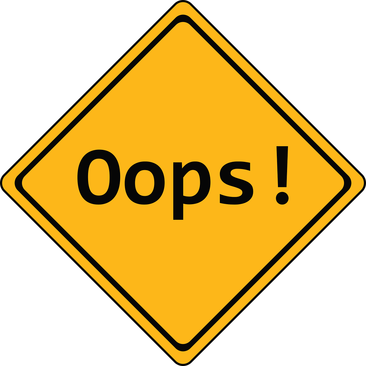 OOPS Image by Christelle Olivier from Pixabay